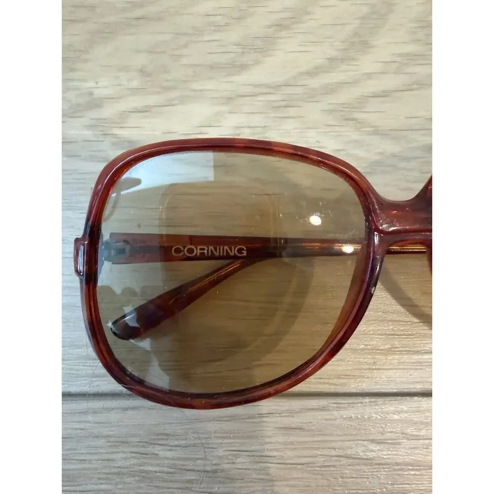 Vintage Corning 2131S Tortoise Butterfly Sunglasses Frames Made in Korea